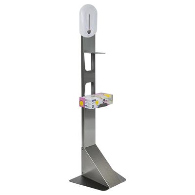 Disinfectant Dispenser 1000 Ml Touchless Holder For Gloves and Column in Stainless Steel - MASDS1000 1