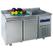 Refrigerated Counter 700 mm With 2 Doors, Sink 35x40x20h cm On the Right and Upstand, -2°/+8°c, Mastro MRGF150/FN 1