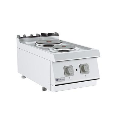 Electric Hob, Tabletop Model, 2 Round Plates - Virtus MS74PCET 1