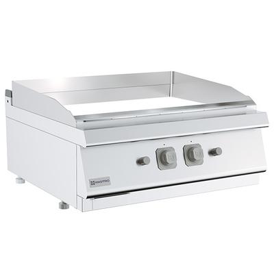 Gas Griddle Plate, Tabletop Model, Smooth Chromed Plate - Virtus MS78FTGCRT 1