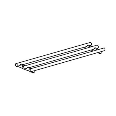 Fixed Linear Tray Slide, Tube Model, L=1200 mm, Mastro SSST12 1