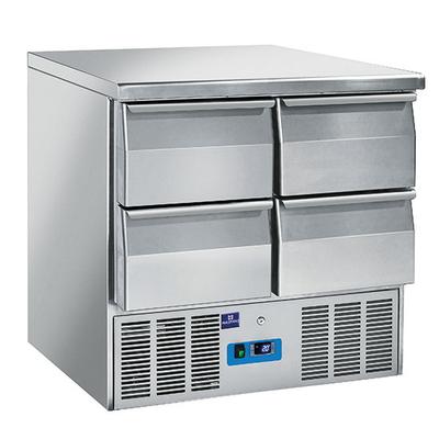 Gekoelde Werkbank | 4 Lades, 1/1GN | 0°C/+8°C | Mastro TKTN95C4 1