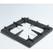 Mastro Bakplaat - Gas Solide Top Op Statische Gasoven Gn 2/1 en Gesloten Kast+ 4 Branders - V90120TPPCFG2 2