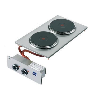 Mastro Inbouw Electrische Warmhoudplaat, 2 Borden | VI6540PCED 1