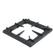 Gas Range With 4 Burners On Static Gas Oven, Stainless Steel Containers, Two-Sided Panel Control, Virtus VS110100CFG 2