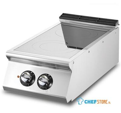 Induction Plate - Top Version - 2 Cooking Zone Ø 220 mm Each 5,0 KW - VS7040INDT10 1