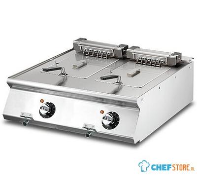 Electric Fryer, Top Version, Capacity 2x 10 Litres - Virtus VS7080FRE10T 1
