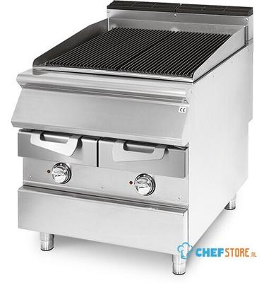 Electrische Grill, Gietijzeren Kookdeel, Vlees/Vis | Mastro VS7080GRACQE 1