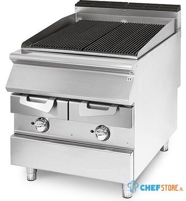 Mastro Grill Op Gas, Gietijzeren Kookzones, Vlees/Vis | VS7080GRACQG 1