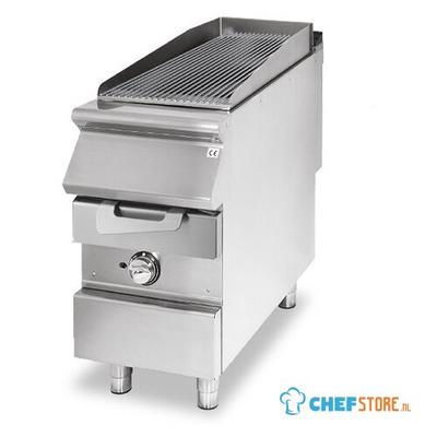 Mastro Grill Op Gas, Gietijzeren Kookzones, Vlees/Vis | VS9040GRACQG 1