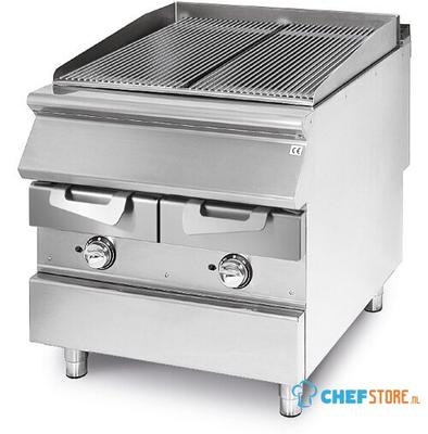 Mastro Grill Op Gas, Gietijzeren Kookzones, Vlees/Vis | VS9080GRACQG 1