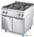 Gas Range With 4 Burners On Closed Cabinet, Pressed Working Top, Virtus VS9080PCGSP 1
