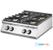 Gas Range With 4 Burners, Pressed Working Top, Virtus VS9080PCGST 1