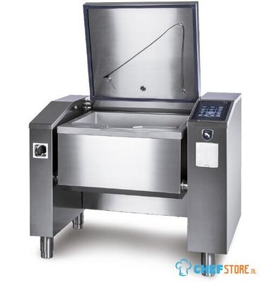 Electric Multifunction Device 75 Liters (2x GN1/1) With Automatic Lifting - Flat Version - Virtus VSMD101F 1