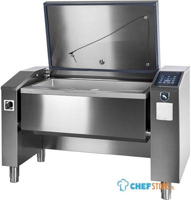 Electric Multifunction Device 110 Liters (3x GN1/1) With Automatic Lifting - Flat Version - Virtus VSMD151F 1