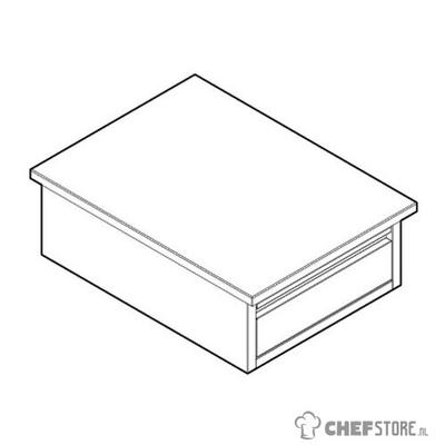 Drawer With Chopping Board 400x600 mm, Virtus VSV6CATOP 1