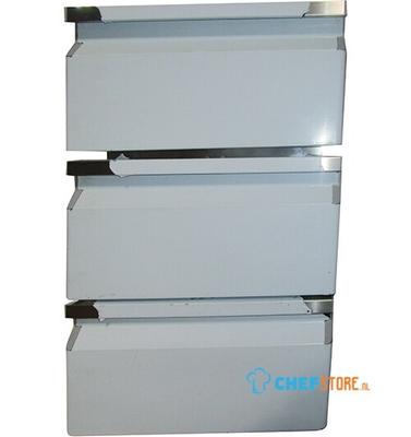 Drawers Kit GN 3x 1/3 For Refrigerated Counters With Depth 700 Mm - old Version - Z/C008YOLD 1
