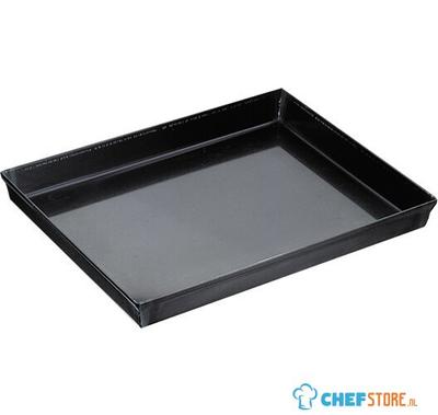 Mastro Rechthoekige Bakschaal Van Blauw Staal, 600X400X30 Mm | Z/D4174560 1