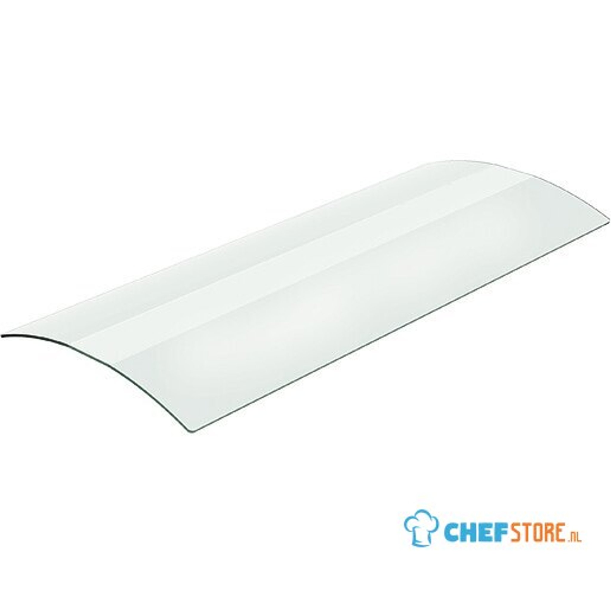 Euro Tische Glasplaat voor kachel en tafelblad in 70 cm