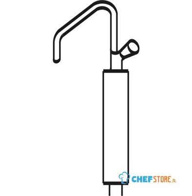 Water Inlet With Tap For Installation On Neutral Elements, Virtus Z/MCAC 1