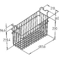 Draadmand 210 mm (beperkte Diepte) - Liebherr 7111001
