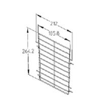 Mandverdeler 210 mm (hoog) - Liebherr 7111005