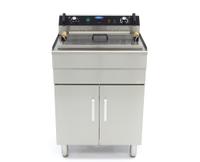 Maxima Frituurpan - 35 L - 1 Mand - met Tapkraan - 400V - 09365233