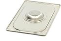 Maxima Gastronorm Deksel - 1/4 GN - RVS - 09367753