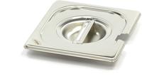 Maxima Gastronorm Deksel - 1/6 GN - RVS - met Uitsparing - 09367775