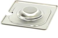 Maxima Gastronorm Deksel - 1/6 GN - RVS - met Uitsparing - 09367775