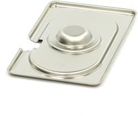 Maxima Gastronorm Deksel - 1/9 GN - RVS - met Uitsparing - 09367776