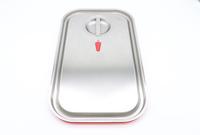 Maxima Gastronorm Deksel - 1/1 GN - RVS - Luchtdicht Rubber - 09367790