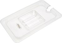 Maxima Gastronorm Deksel - 1/6 GN - Polycarbonaat - met Uitsparing - 09367940