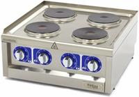 Maxima Kookplaat Horeca - 4 Pitten - Dubbel - 60 cm Diep - 400V - 09391530