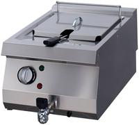 Maxima Heavy Duty Friteuse - 1 X 12 L - Enkel - 70 cm Diep - met Tapkraan - Elektrisch - 09395000