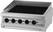 Maxima Heavy Duty Chargrill - Dubbel - 70 cm Diep - Gas - 09398005