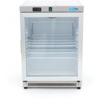 Maxima Koelkast - 200 L - RVS - met Glazen Deur - 09405010