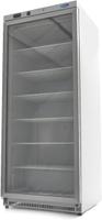 Maxima Vrieskast - 600 L - Wit - met Glazen Deur - 09405031