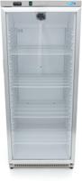 Maxima Koelkast - 600 L - RVS - met Glazen Deur - 09405034