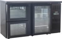 SARO Barkoeler met 1 Glazen Deur en 2 Laden Model BC 2100 G S2