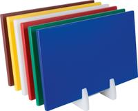 SARO Polyethyleen Snijplank met Anti Slip Voetjes Blauw - 387-1020