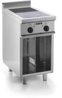 SARO Keramisch Fornuis met Open Onderstel Model E7/CVE2BA
