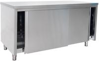 SARO Roestvaststalen Wandkast Schuifdeur 600 mm Diepte 1400 Mm - 600-2010