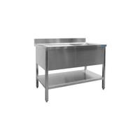 SARO Spoeltafel met 1 Wasbak Rechts 600 mm Diepte 2000 Mm - 600-2530R