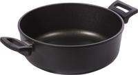 Eurolux Premium Braadpan Ø 24 cm - 10 cm Hoog 3 Liter Inclusief Glazen Deksel - EU724-3-SET