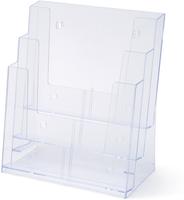 Scritto® Folderhouder Balie/Wand 3x A4 Staand - 3DA4P