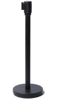 Syna Afzetpaal Flexi Economy Zwart met 2,5 M Trekband Zwart - BBEBLACK