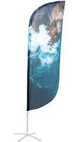 Syna Beach Flag Alu Paddle Print 89 X 395 cm ECO - BFAP395G-ECO