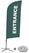 Syna Beach Flag Alu Wind Complete Set Ingang Grijs Engels Kruisvoet - BFAW310-CB30-WB-I120