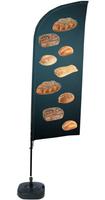 Syna Beach Flag Alu Wind Complete Set Brood - BFAW310-WT21-I135